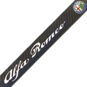 Alfa Romeo Frame White Text Color Logos Exotic Carbon Fiber