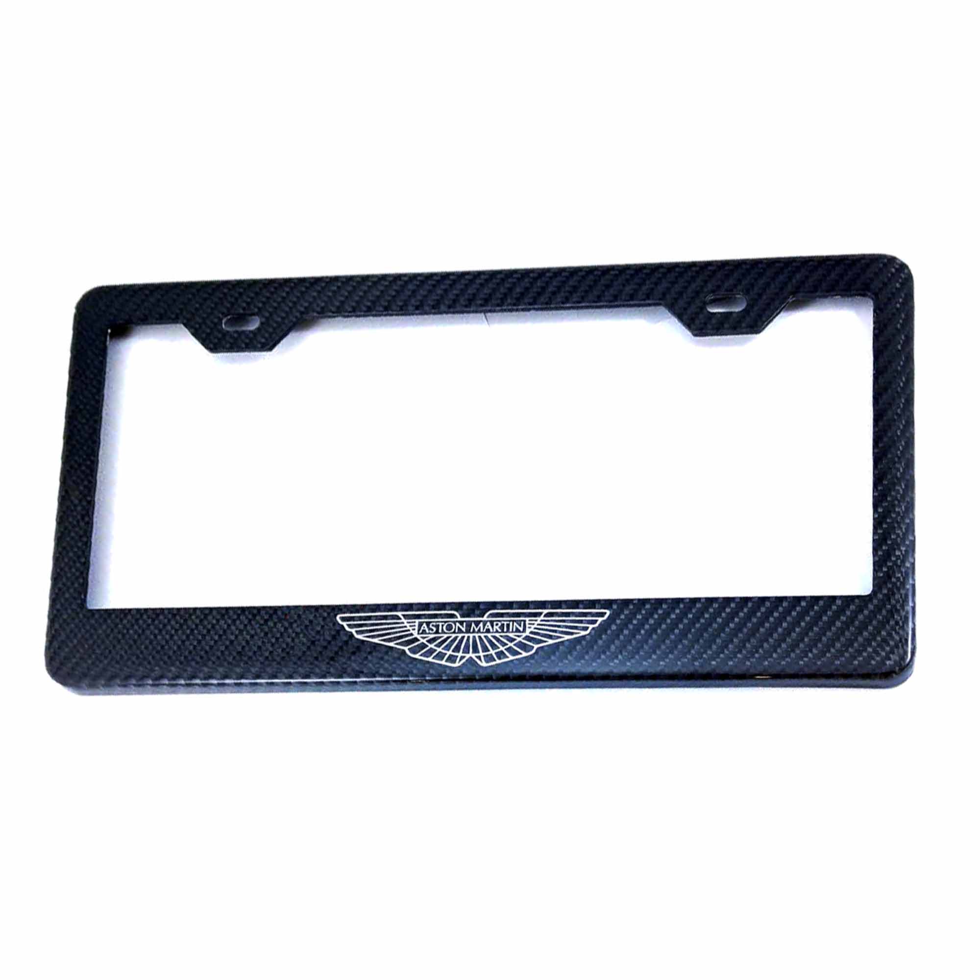 Aston Martin Frame Silver Logo Only - Exotic Carbon Fiber
