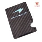 McLaren-branded carbon fiber wallet.