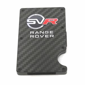 Range Rover SVR Credit Card Money Clip Exotic carbon Fiber