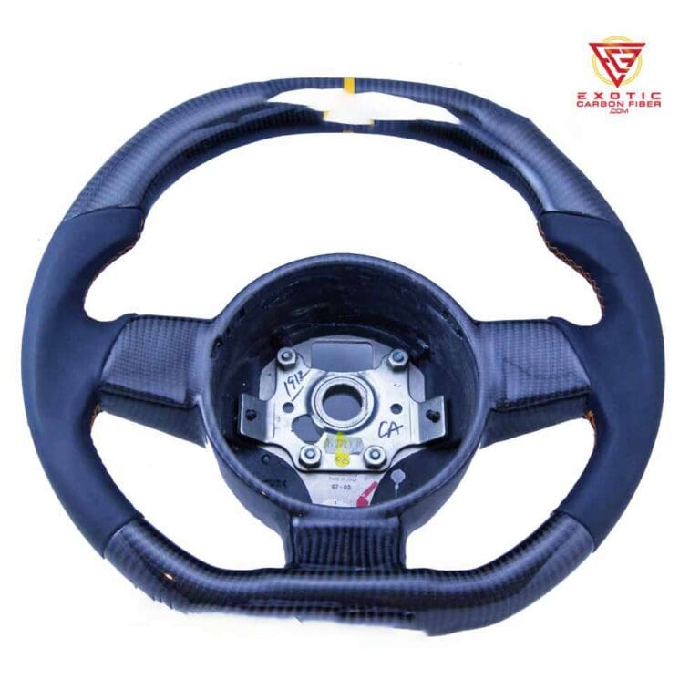 2015-2023 Mustang S550 Blue Carbon Fiber Steering Wheel