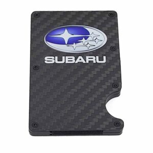 Subaru Credit Card Money Clip Exotic Carbon Fiber