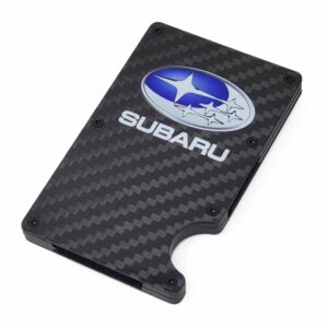 Subaru Credit Card Money Clip Exotic Carbon Fiber