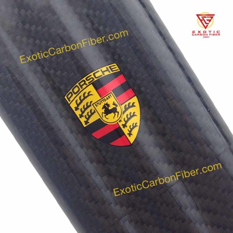 Porsche 3 Cigar Holder Color Shield Emblem