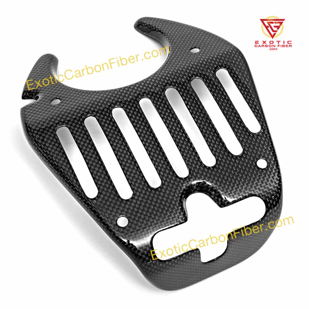 Ferrari 458 Carbon Fiber Lock Cover Plate