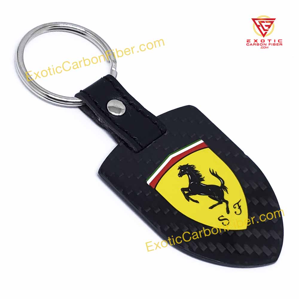 Ferrari Logos Key Fob Shield ECF Exclusive!