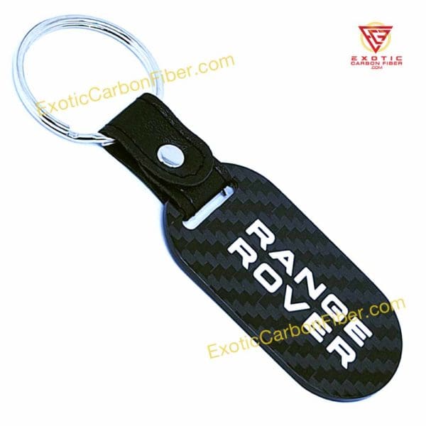 Jeep in Green Black Leather Strap Key Chain Keychain Key-ring 