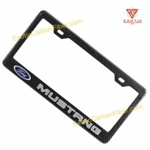 Ford Mustang Frame Ford Logo and Gray Text