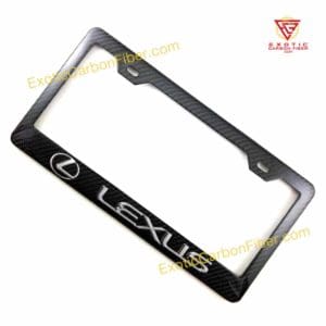 Lexus Carbon Fiber License Frame