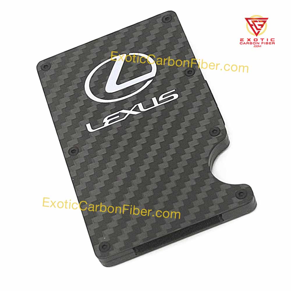 Lexus Credit Card Money Clip - Exotic Carbon Fiber