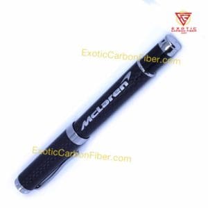 McLaren Silver Carbon Fiber Pen