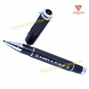 Hellcat White Carbon Fiber Pen