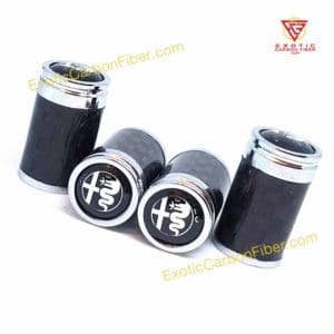 Real Carbon Fiber & Aluminum Valve Stem Caps, Black or Silver – Carbon  Fiber Gear