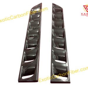 McLaren MP4-12C 650s Rear Window Louvers