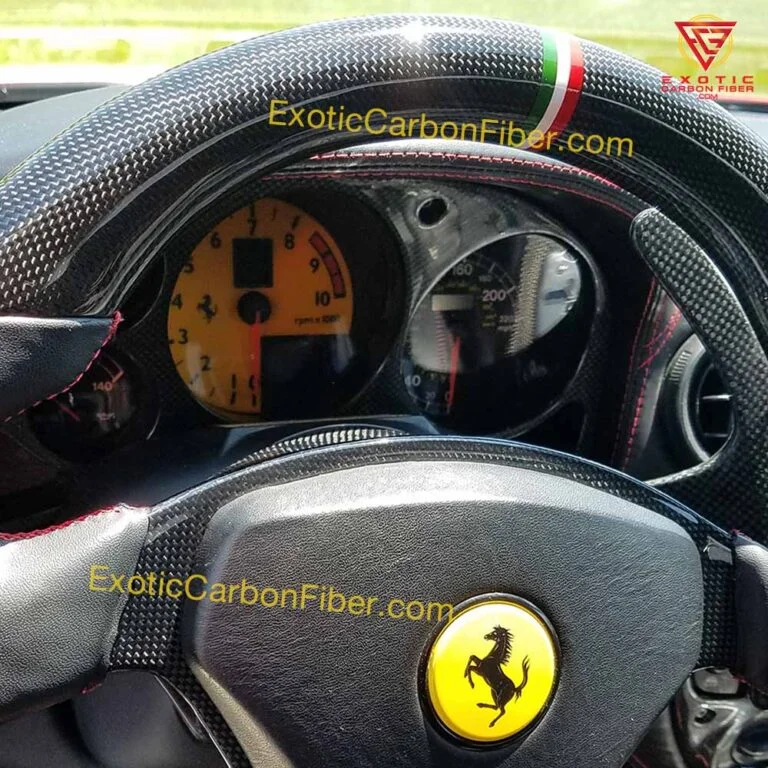Custom Carbon Fiber Steering Wheels