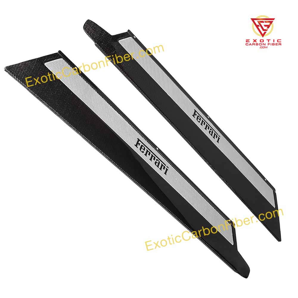 Ferrari F355 Carbon Fiber Door Sills with Inserts