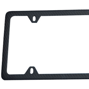 Blank Carbon Fiber License Frame 4H Matte Thin Exotic Carbon Fiber