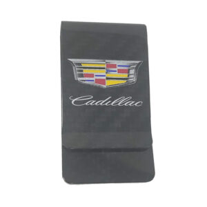 Cadillac Double Sided Money Clip Exotic Carbon Fiber