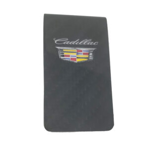 Cadillac Double Sided Money Clip Exotic Carbon Fiber