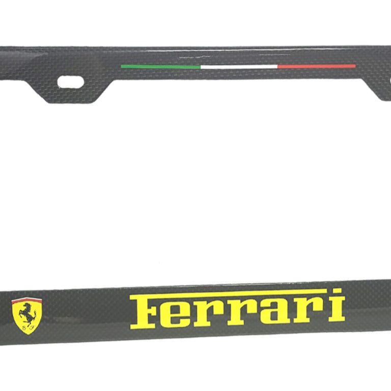 Ferrari Frame Yellow Cavallinos Italy Stripe Exotic Carbon Fiber