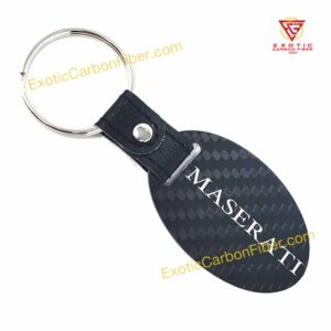 Maserati Key Fob New Silver Trident Logo