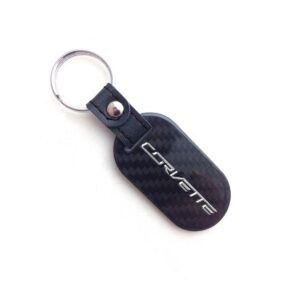 Corvette C8 Carbon Fiber Key Fob Oblong Exotic Carbon Fiber