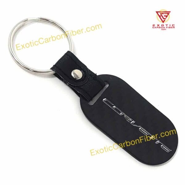 Corvette C8 Carbon Fiber Key Fob Oblong