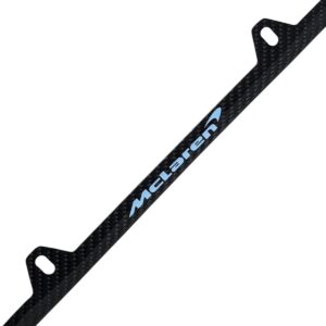 McLaren License Frame 4H Light Blue Exotic carbon Fiber