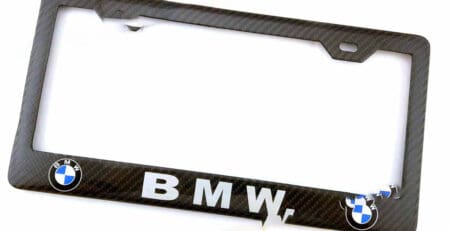 NWLP015_BMW-silver-carbon-fiber-license-plate-frame-a