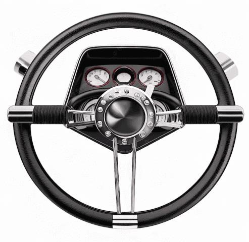 Custom steering wheel