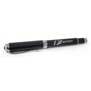 Lexus F Sport Grey Logo Carbon Fiber Pen Exotic Carbon Fiber