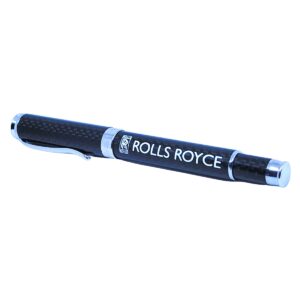 Rolls Royce Carbon Fiber Pen White Exotic Carbon Fiber
