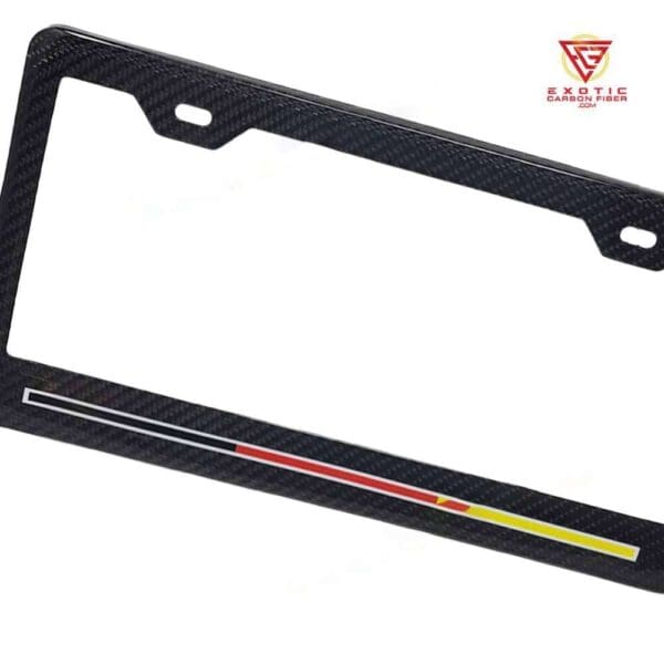 LP201zb_German_Stripe_License_Frame