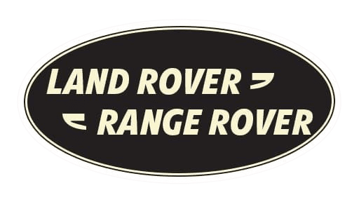 Land Rover Range Rover logo design.