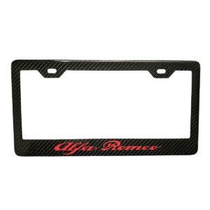 Alfa Romeo Frame – Red Script Only Exotic Carbon Fiber