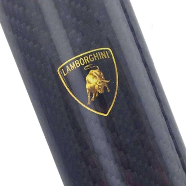 Lamborghini 2 Cigar Holder Gold Shield Exotic Carbon Fiber