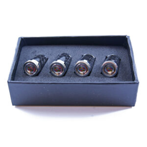 Cadillac Tire Valve Caps Color Logo Exotic Carbon FIber