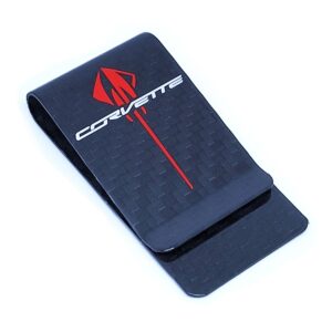 Corvette Stingray Money Clip Exotic Carbon Fiber