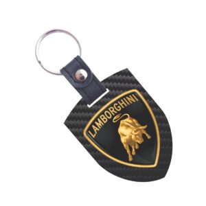 Lamborghini Crest Key Shield Exotic Carbon Fiber
